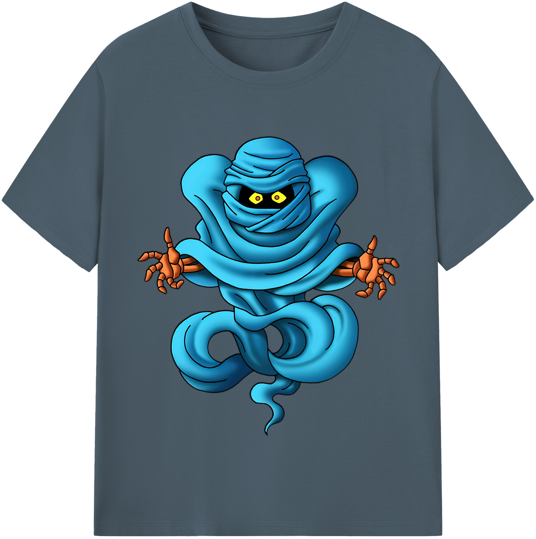 （画像用） ドラゴンクエスト Doragon Kuesuto Dragon Quest 綿100％半袖Tシャツ（フロントプリント）